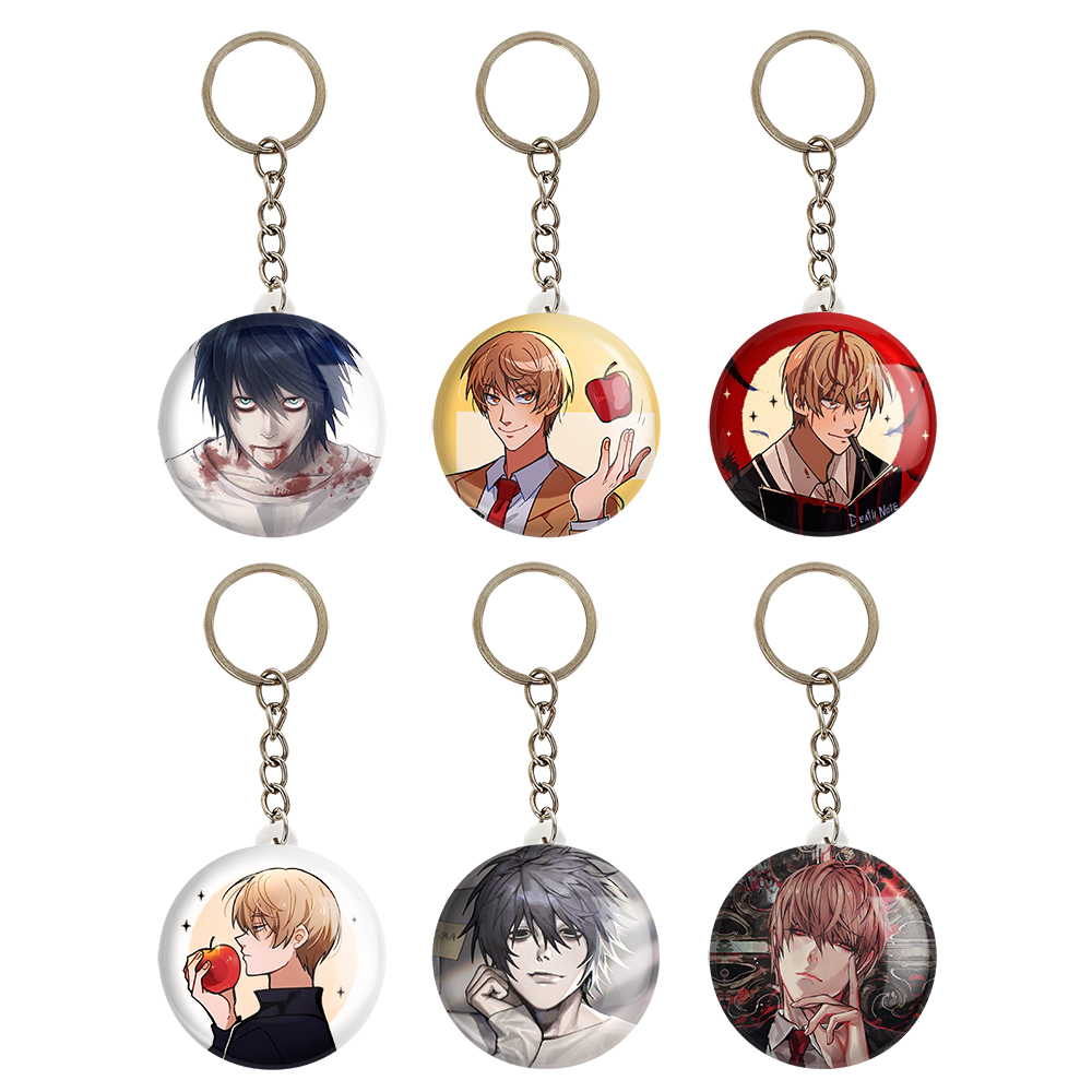 جاکلیدی خندالو مدل انیمه دفترچه مرگ کد 815B مجموعه 6 عددی