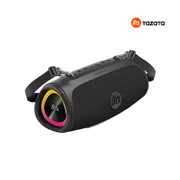 اسپیکر قابل حمل تازاتا مدل BOOMBLAST MINI رنگ مشکی   مشخصات