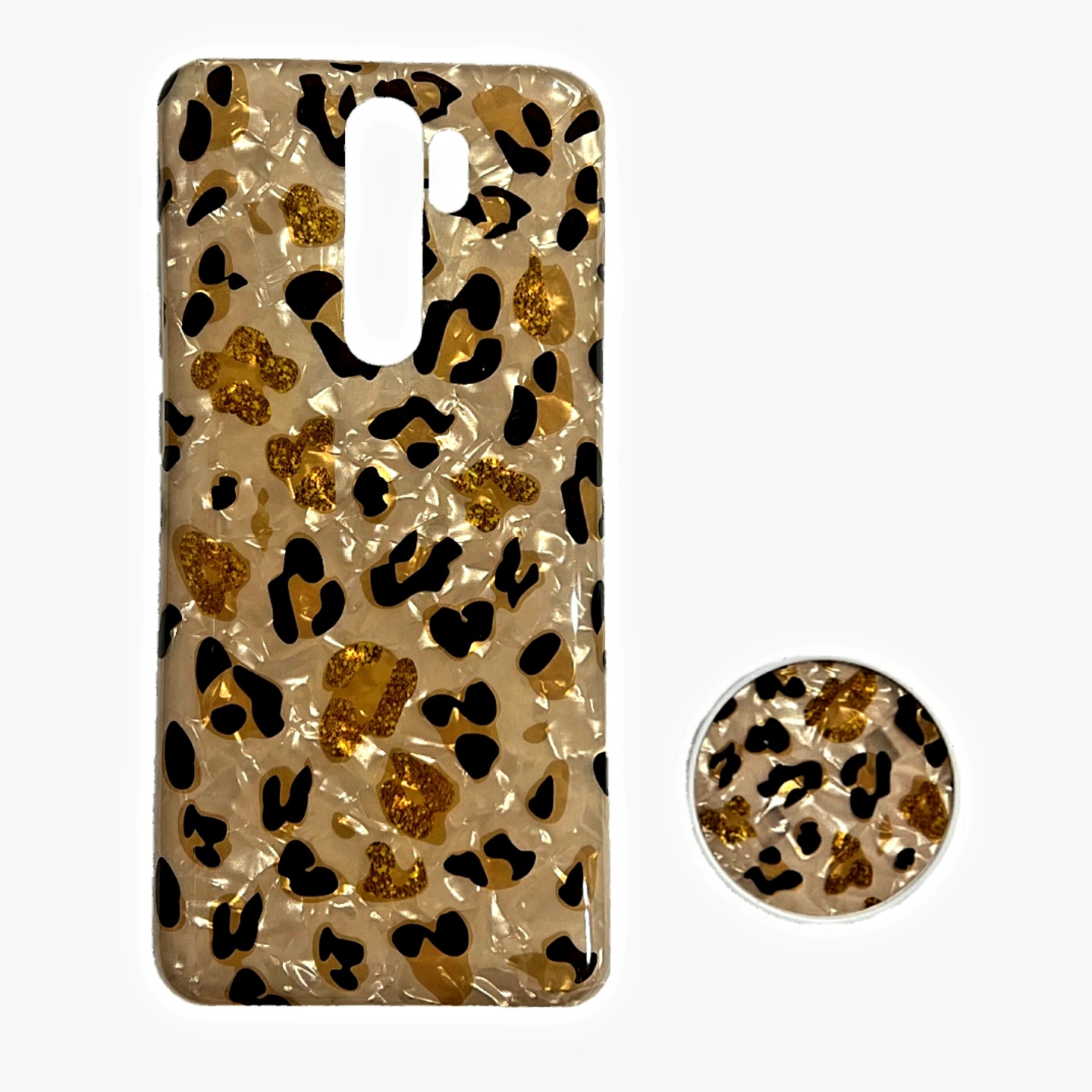 کاور مدل لپارد کد 08 مناسب برای گوشی موبایل شیائومی REDMI NOTE 8 PRO به همراه پایه نگهدارنده