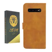 کیف کلاسوری لئون مدل Bersa مناسب برای گوشی موبایل سامسونگ Galaxy S10