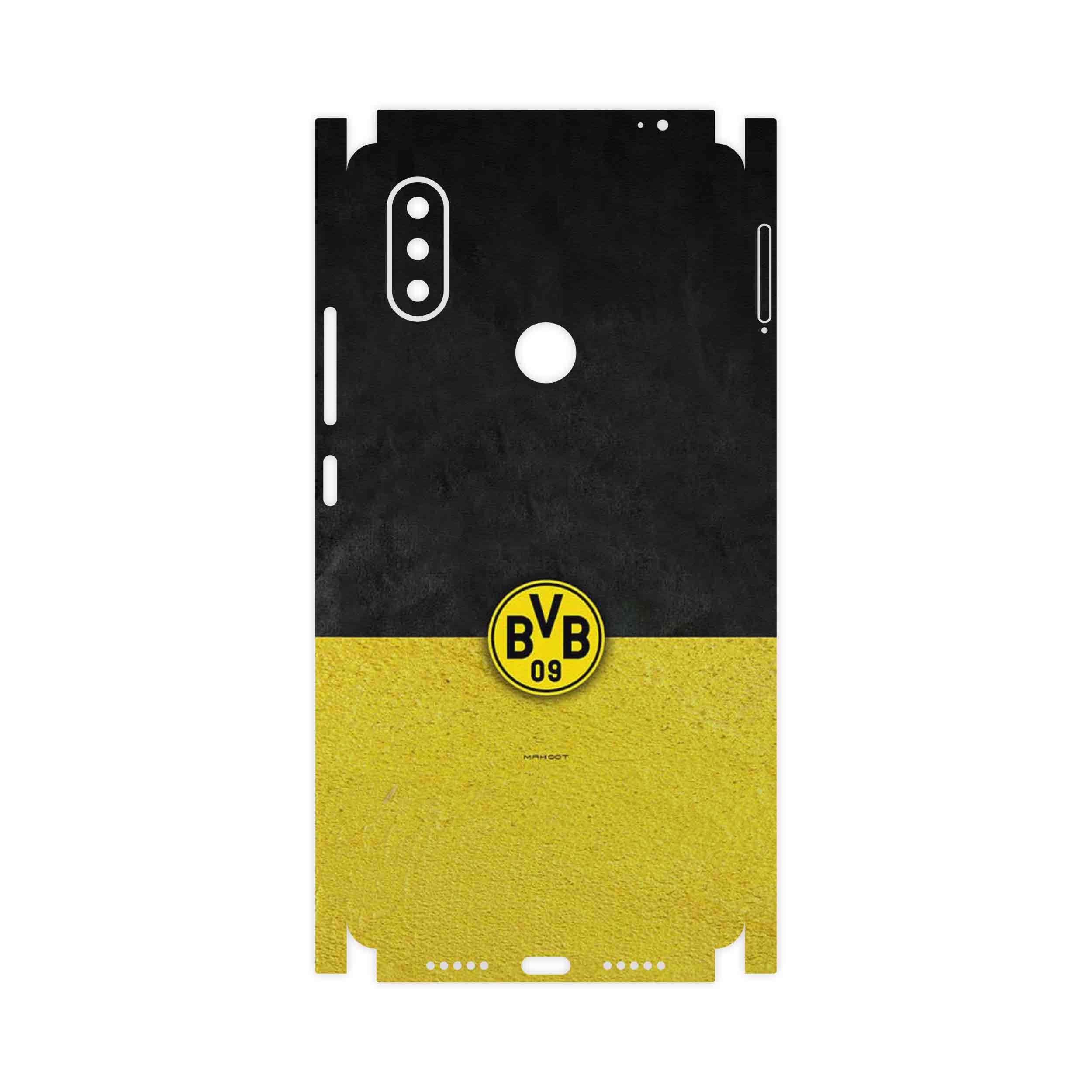 برچسب پوششی ماهوت مدل Borussia Dortmund FC-FullSkin مناسب برای گوشی موبایل شیائومی Mi 8 SE