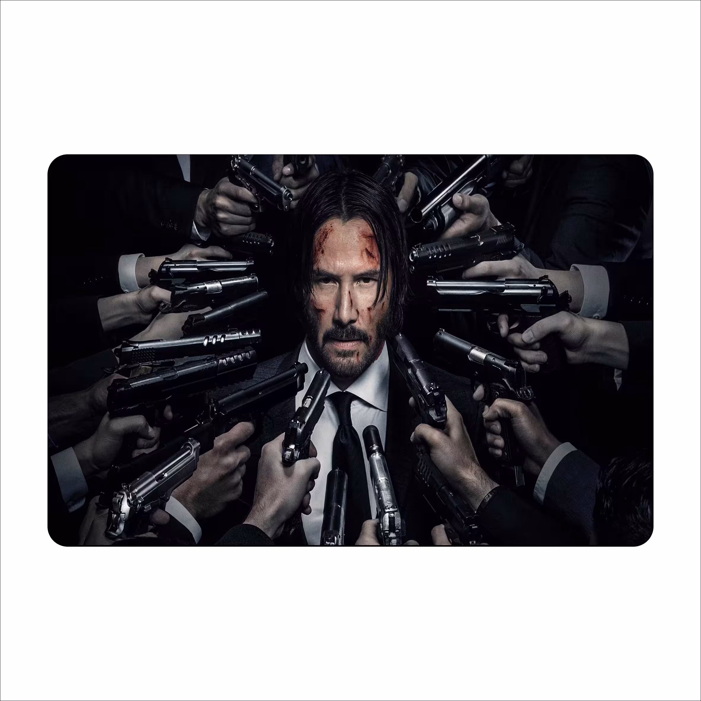 ماوس پد طرح جان ویک -john wick مدل MPB510