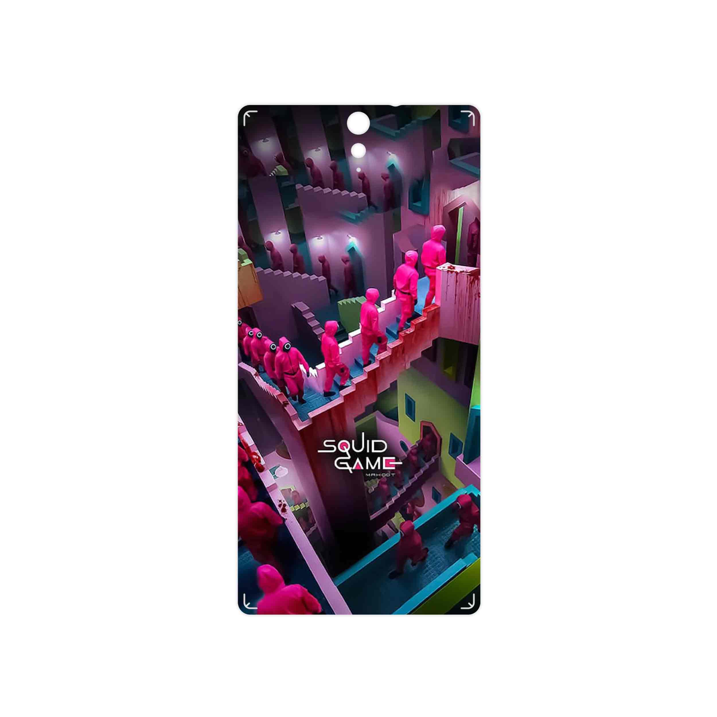 برچسب پوششی ماهوت مدل Squid Game مناسب برای گوشی موبایل سونی Xperia C5