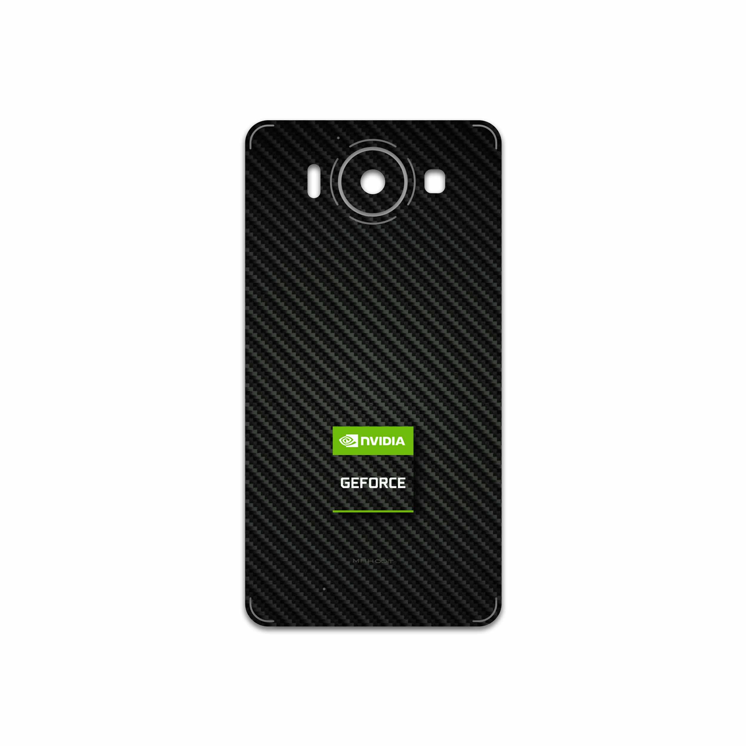 برچسب پوششی ماهوت مدل Nvidia Brand مناسب برای گوشی موبایل مایکروسافت Lumia 950
