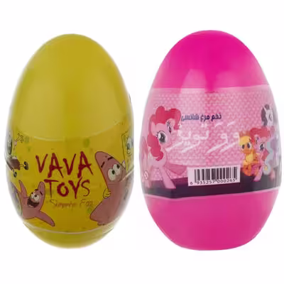اسباب بازی شانسی وو تویز مدل تخم مرغی کد Twin S2-BS-PO مجموعه 2 عددی