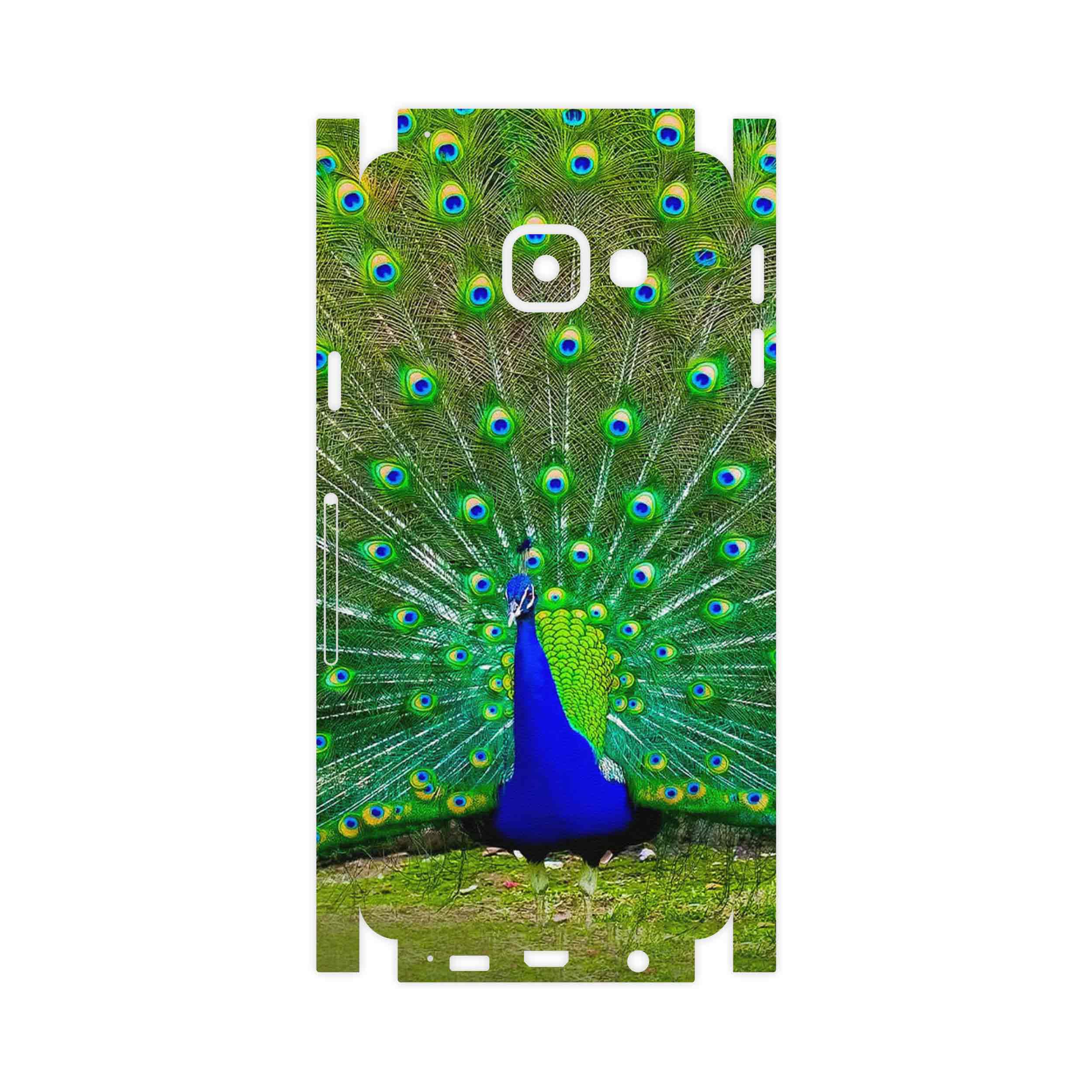 برچسب پوششی ماهوت مدل Peacock-FullSkin مناسب برای گوشی موبایل سامسونگ Galaxy A3 2016