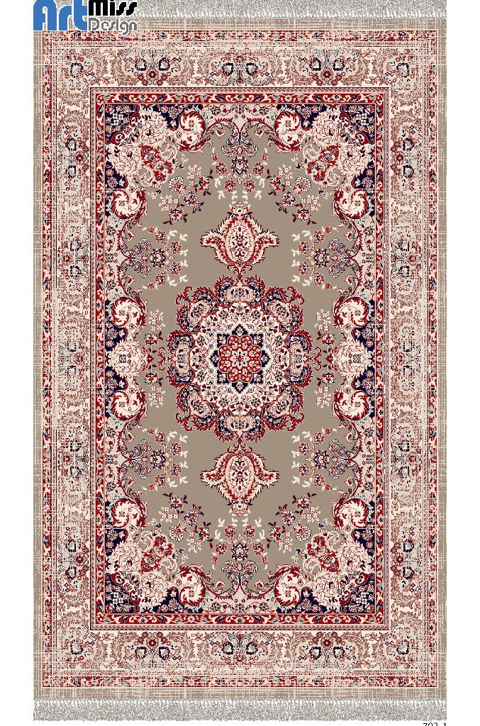 فرشینه و قالیچه درجه1 سنتی در ابعاد متنوع با ترمز فرش کد h111