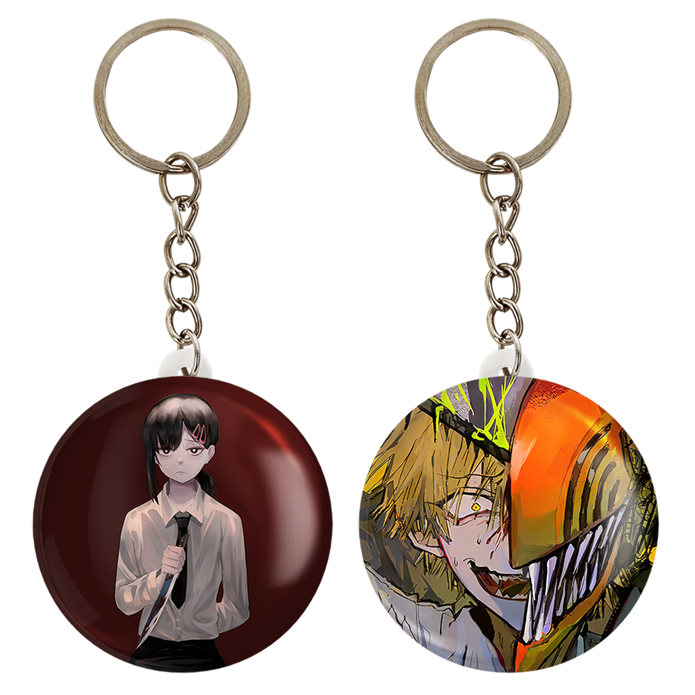 جاکلیدی خندالو مدل دنجی و ریزه انیمه مرد اره ای کد 1789117895 مجموعه 2 عددی