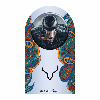 پیکسل ابیگل طرح تام هاردی ونوم کد04
