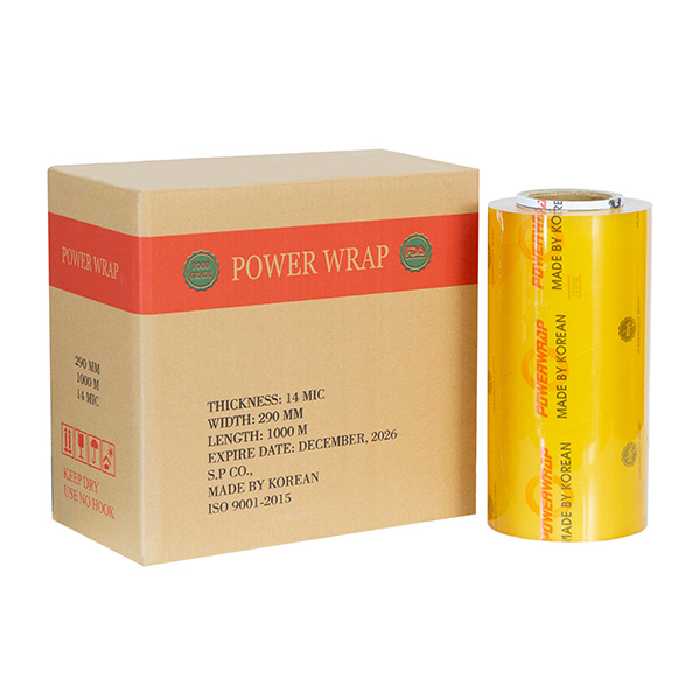 سلفون پاوررپ مدل P1229 رول 1000 متری بسته 2 عددی