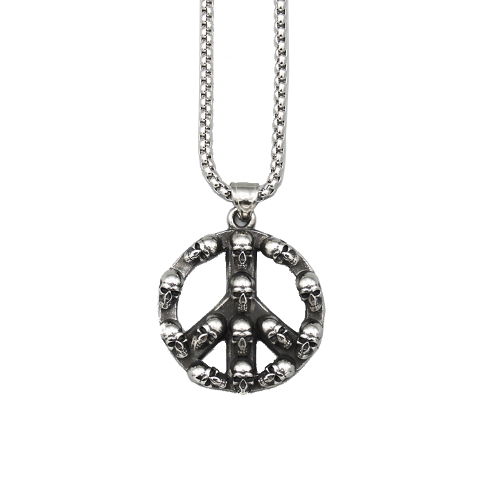 گردنبند مدل اسکلت pendant کد Sl21