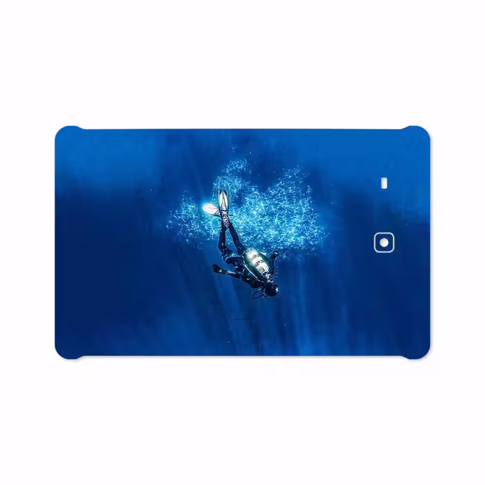 برچسب پوششی ماهوت مدل Scuba Diving مناسب برای تبلت سامسونگ Galaxy Tab E 9.6 2015 T561