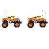 لگو سری Technic مدل Monster Jam El Toro Loco کد 42135