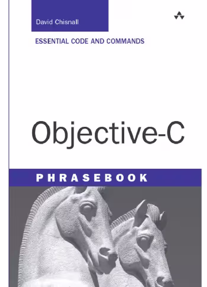 خرید و دانلود نسخه کامل کتاب Objective C Phrasebook