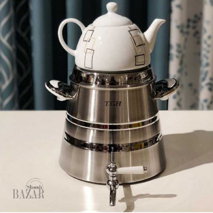 ست کتری و قوری تی جی اچ مدل 8850