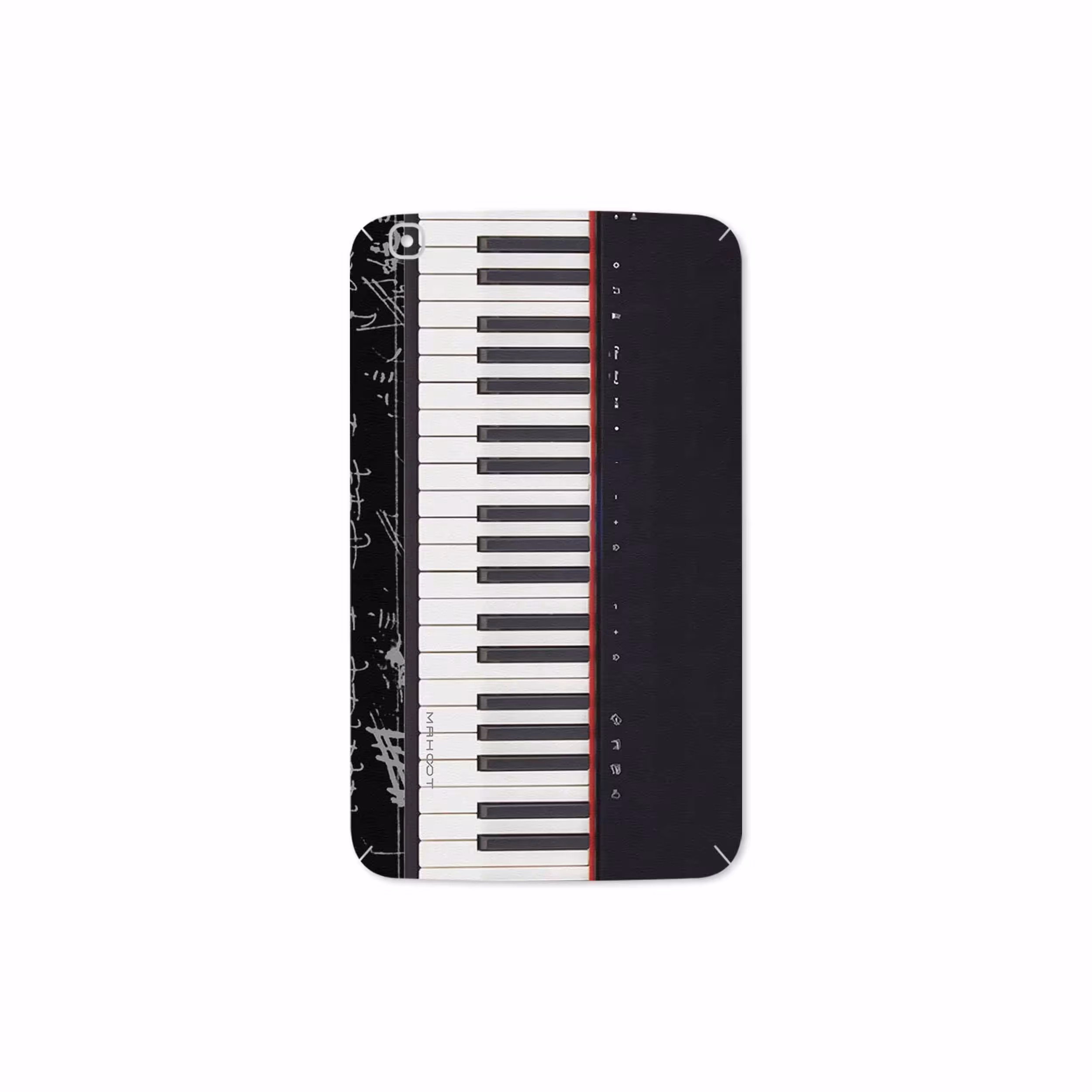 برچسب پوششی ماهوت مدل Piano-Instrument مناسب برای تبلت سامسونگ Galaxy Tab 3 8.0 2013 T311