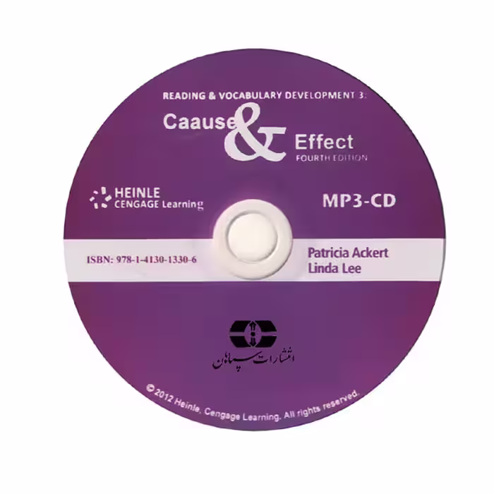 کتاب 3 Cause and Effect اثر Patricia Ackert and Linda Lee انتشارات سپاهان