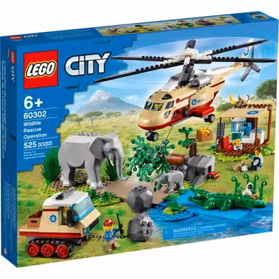لگو سری سیتی مدل Wildlife Rescue Operation کد 60302
