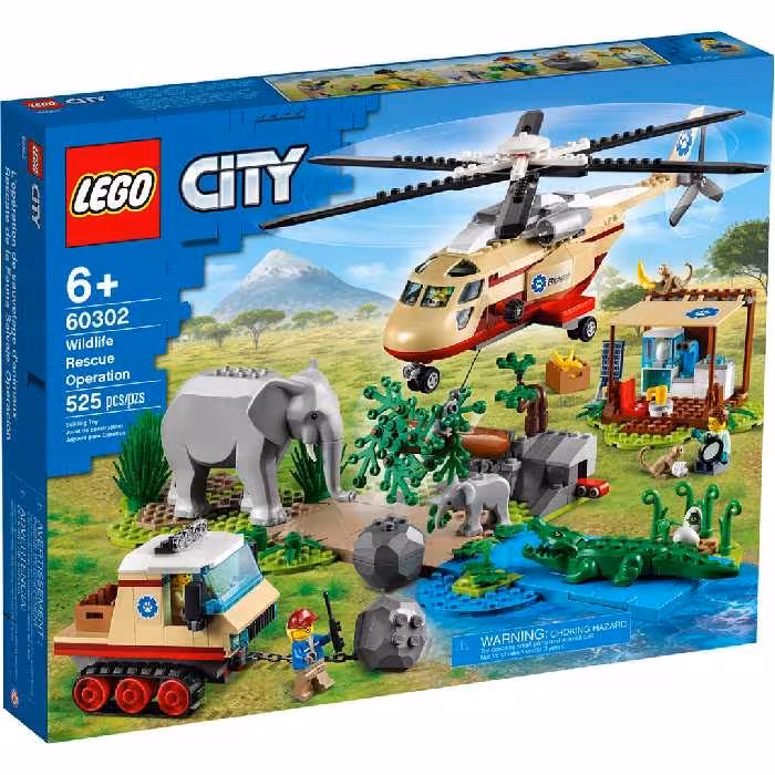 لگو سری سیتی مدل Wildlife Rescue Operation کد 60302