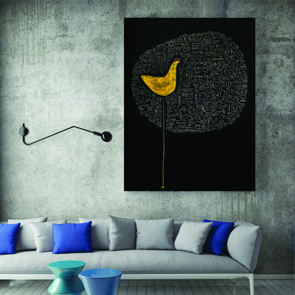  تابلو شاسی طرح نستعلیق مدل TSH341