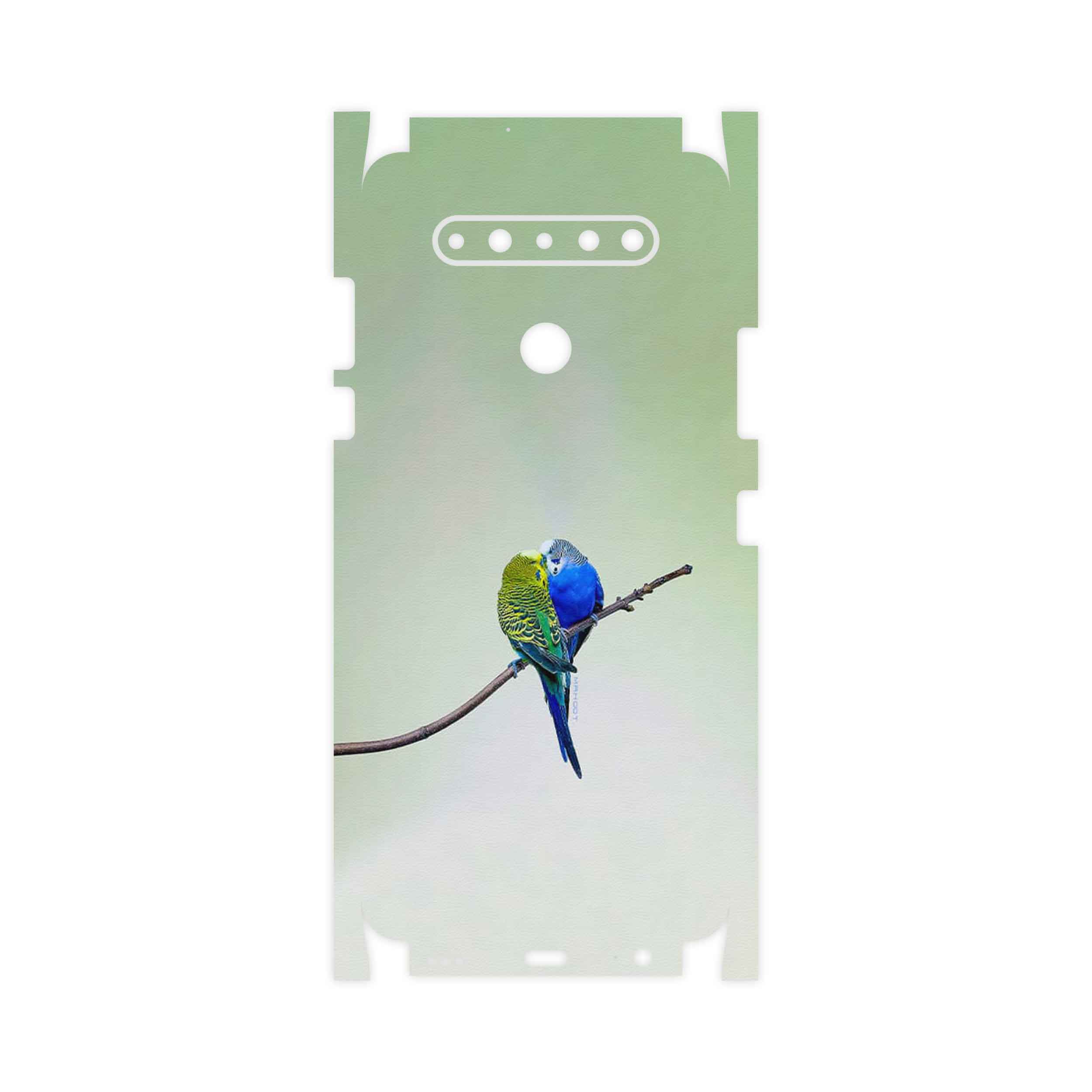 برچسب پوششی ماهوت مدل Lovebird-FullSkin مناسب برای گوشی موبایل ال جی K51s