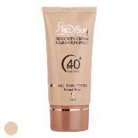 کرم ضد آفتاب رنگی مدیسان SPF 40 مدل 05 ‌مناسب انواع پوست‌ حجم 30 میلی‌لیتر