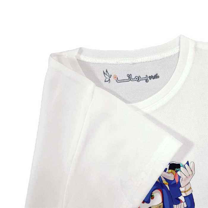 تی شرت بچگانه پرمانه طرح سونیک کد pmt.1551