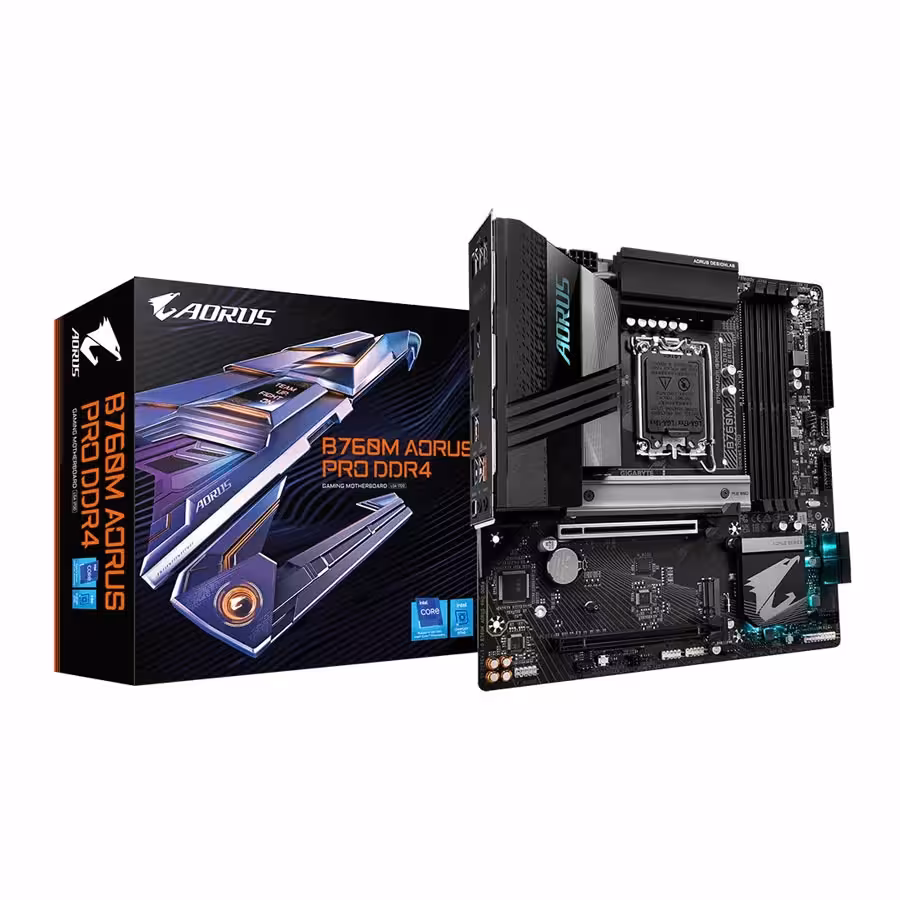 مادربرد گیگابایت B760M AORUS PRO DDR4
