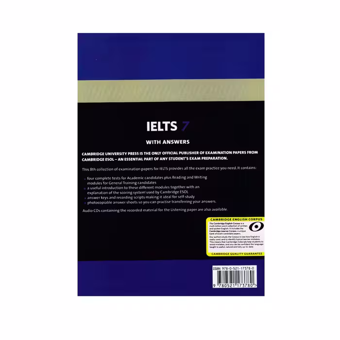 کتاب Cambridge English IELTS 7 اثر جمعی از نویسندگان انتشارات الوند پویان