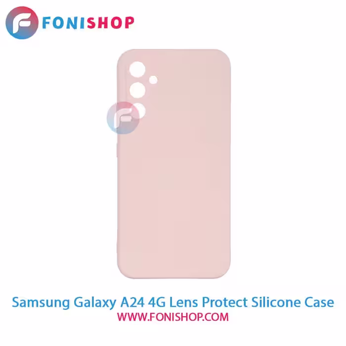 قاب سیلیکونی محافظ لنزدار سامسونگ Samsung Galaxy A24 4G