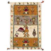 گبه دستباف یک متری سی پرشیا کد 122441