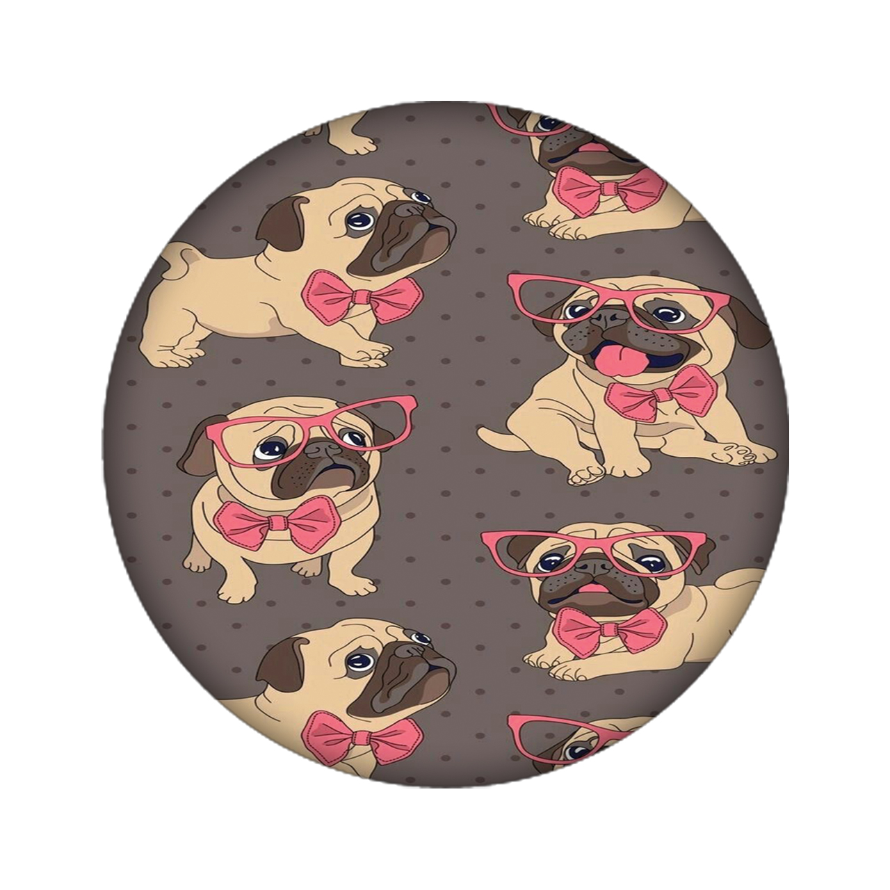 زیر لیوانی مدل سگ کد 571