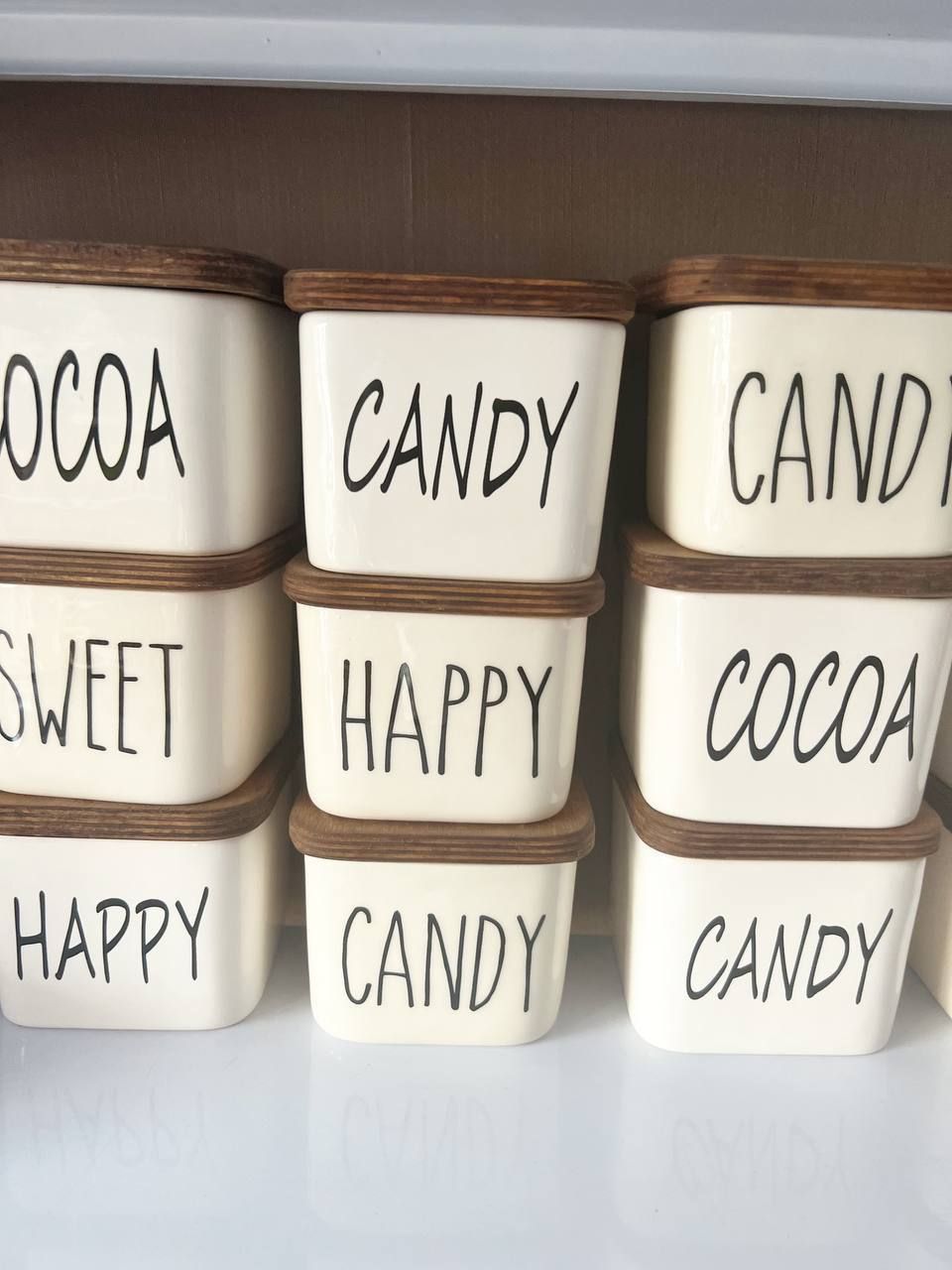 بانکه سرامیک مربع کوچک