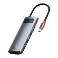 هاب مبدل بیسوس Metal Gleam CAHUB-CX0G Type-C