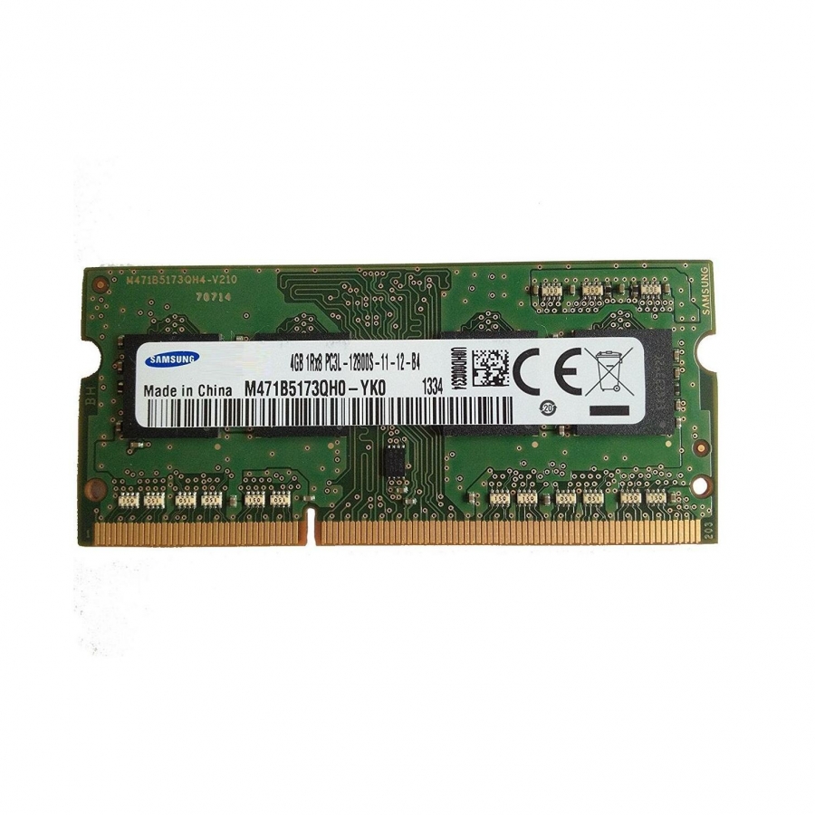 رم لپ تاپ سامسونگ 4 گیگابایت DDR3L با فرکانس 1600 مگاهرتز