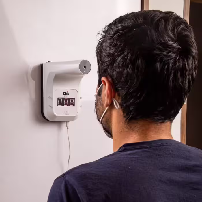 تب سنج دیواری