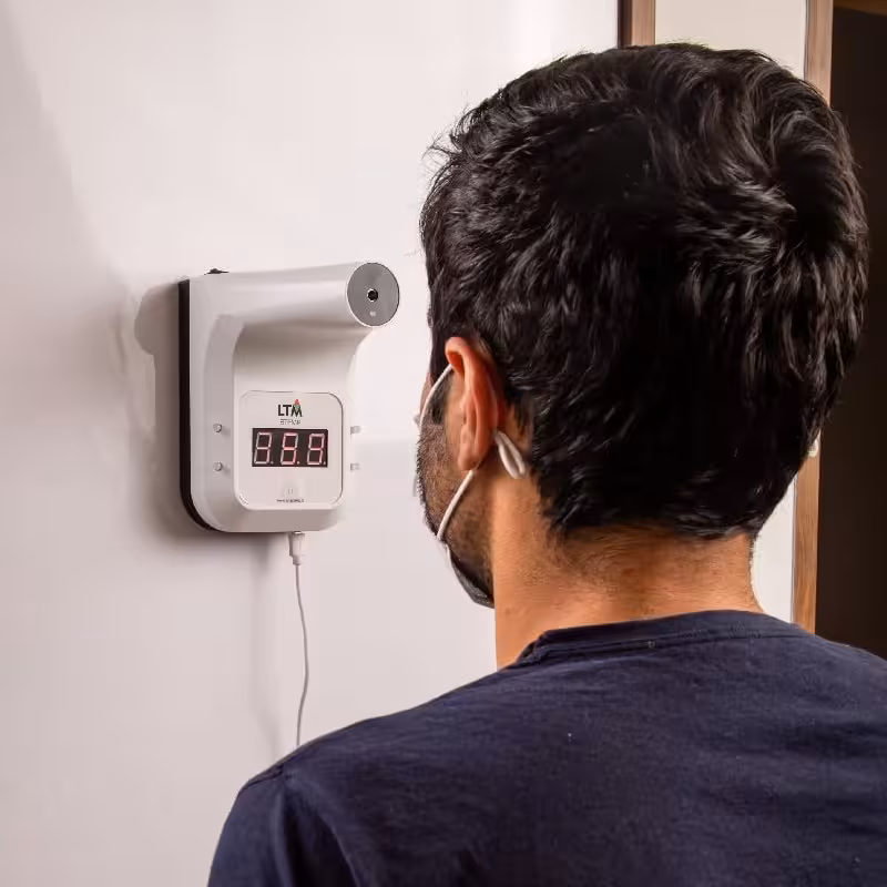 تب سنج دیواری