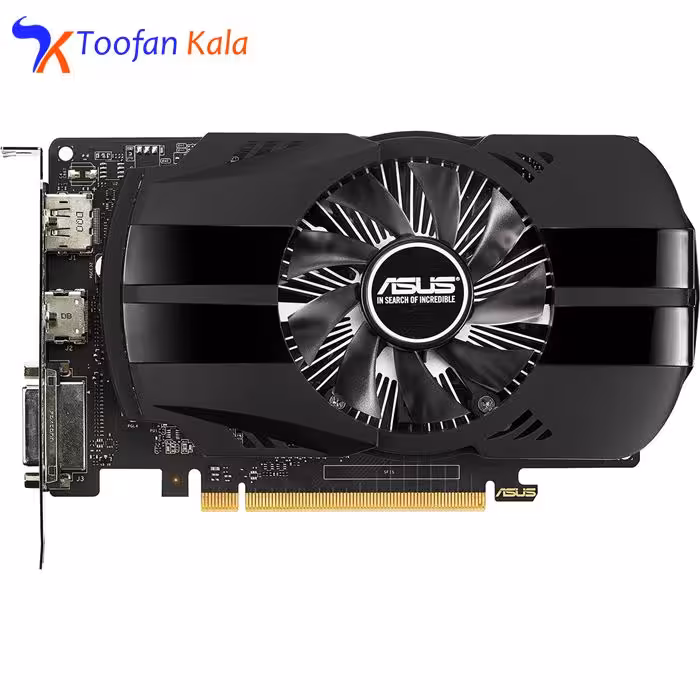 کارت گرافیک ایسوس مدل PH-GTX1050TI-4G