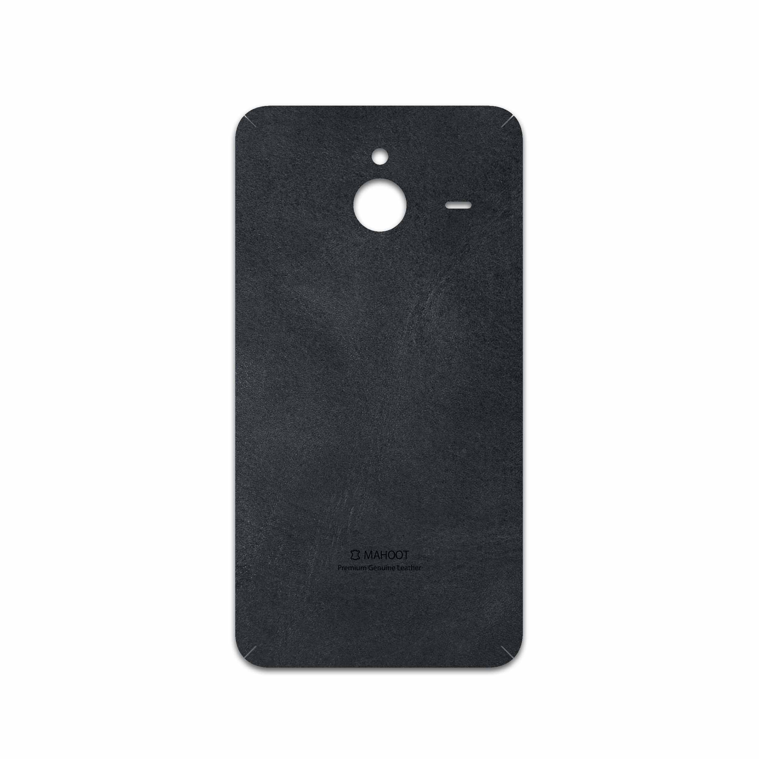 برچسب پوششی ماهوت مدل Graphite Buffalo Leather مناسب برای گوشی موبایل مایکروسافت Lumia 640 XL