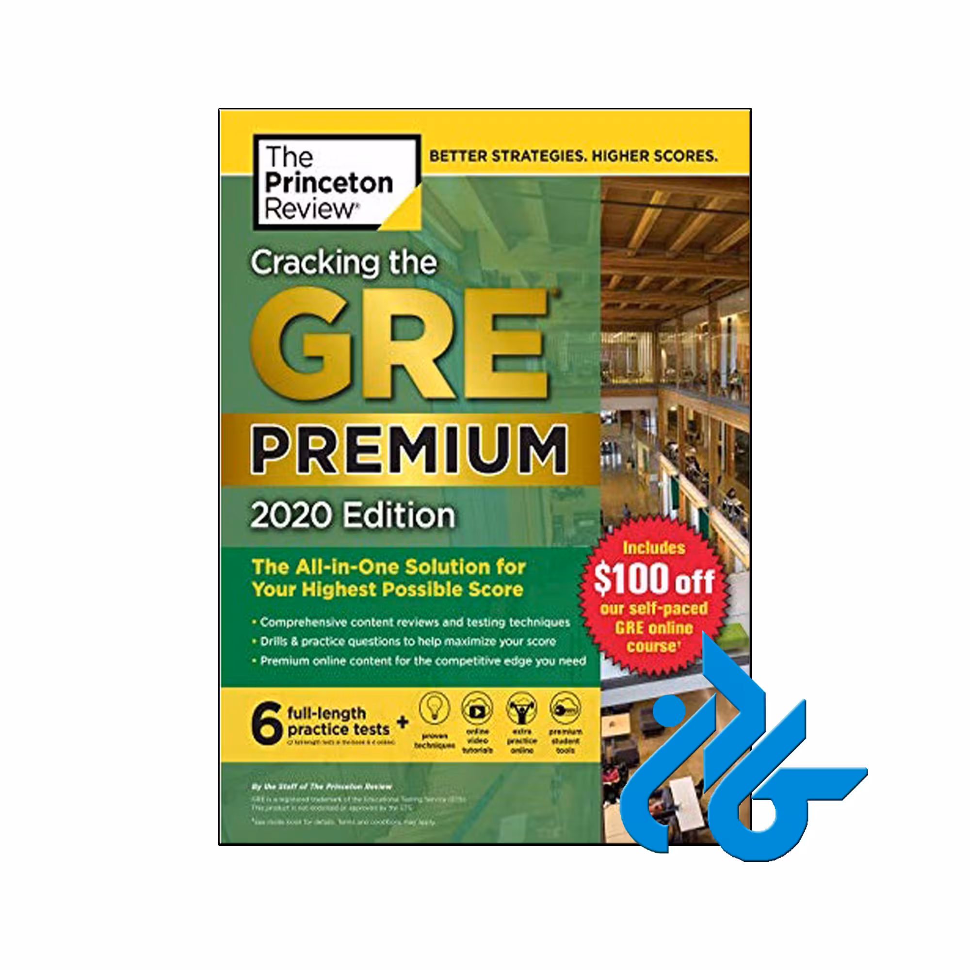 خرید کتاب Cracking the GRE Premium Edition with 6 Practice Tests 2020 |کادن