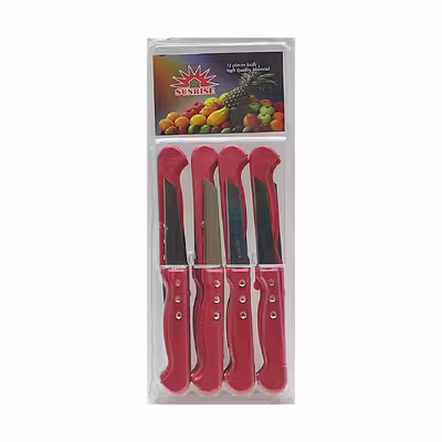 کارد میوه خوری سان رایز کد 152038 بسته 12 عددی