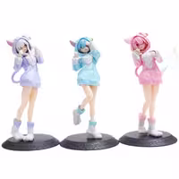 فیگور ری زیرو Re:Zero طرح رم Rem مجموعه 3عددی
