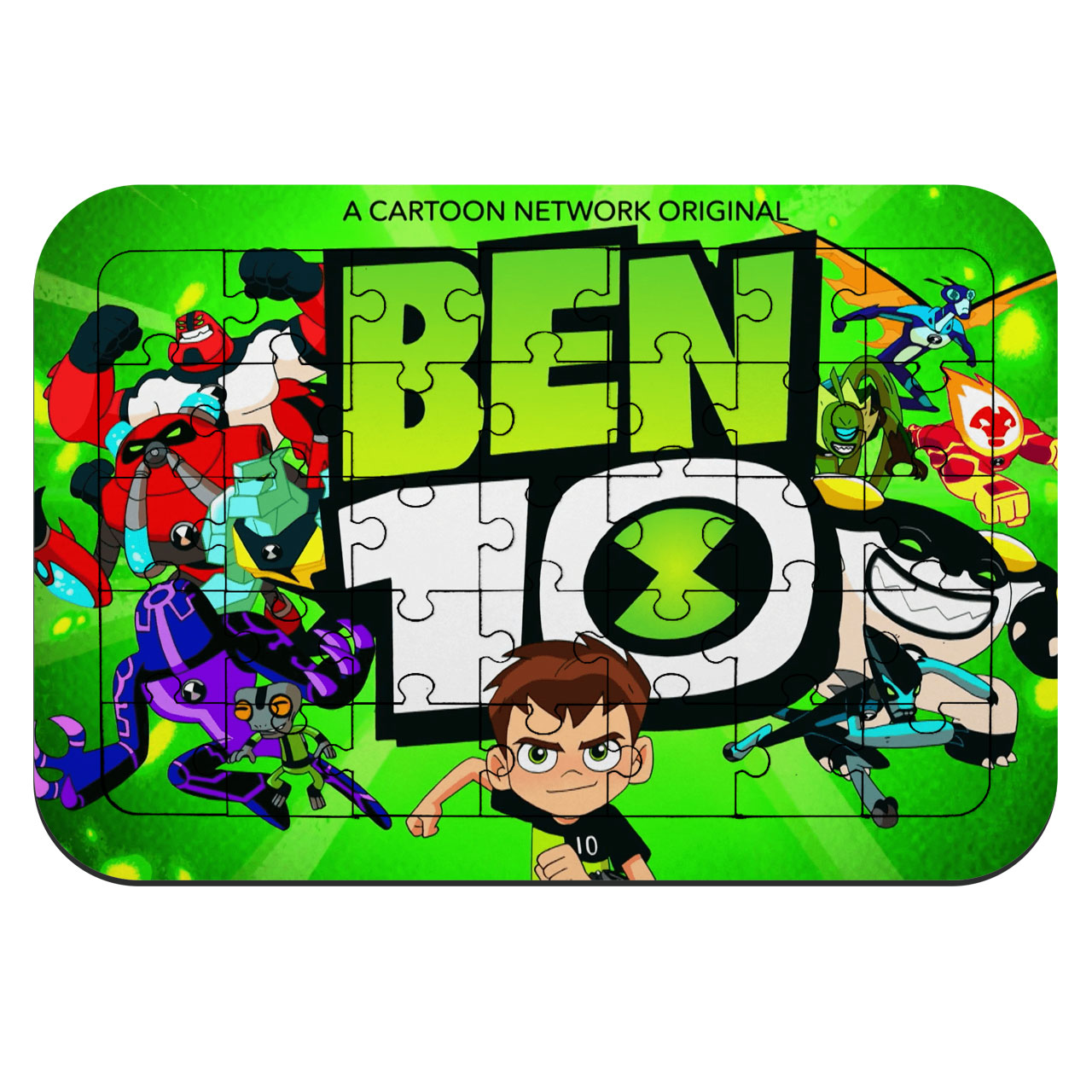 پازل 35 تکه طرح انیمیشن BEN-10 مدل NI1615