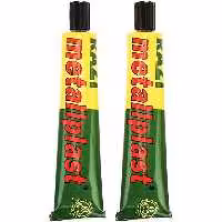 چسب آهن رازی مدل Metallplast حجم 50 میلی لیتر بسته 2 عددی