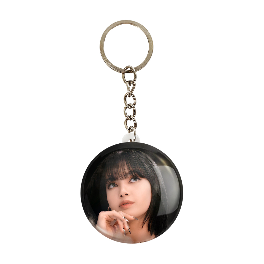 جاکلیدی خندالو مدل لیسا بلک پینک کد 14347