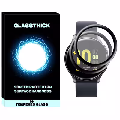 محافظ صفحه نمایش نانو گلستیگ مدل NGL مناسب برای ساعت هوشمند سامسونگ Galaxy Watch Active 44mm بسته دو عددی