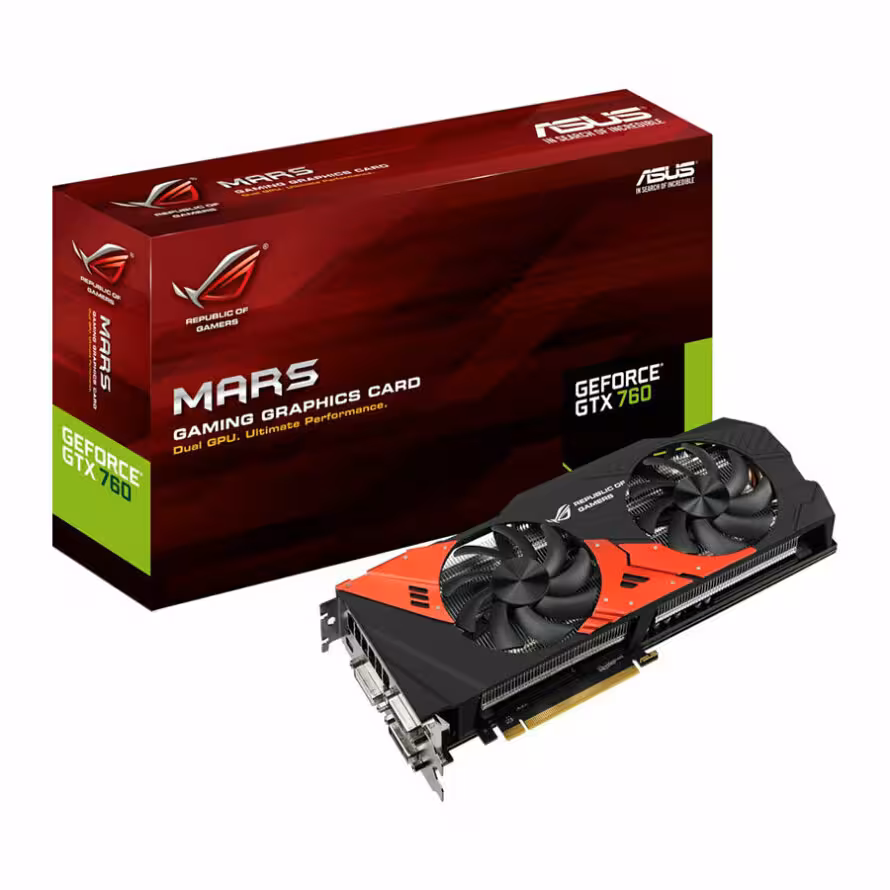 کارت گرافیک ایسوس ROG MARS 760G 4B