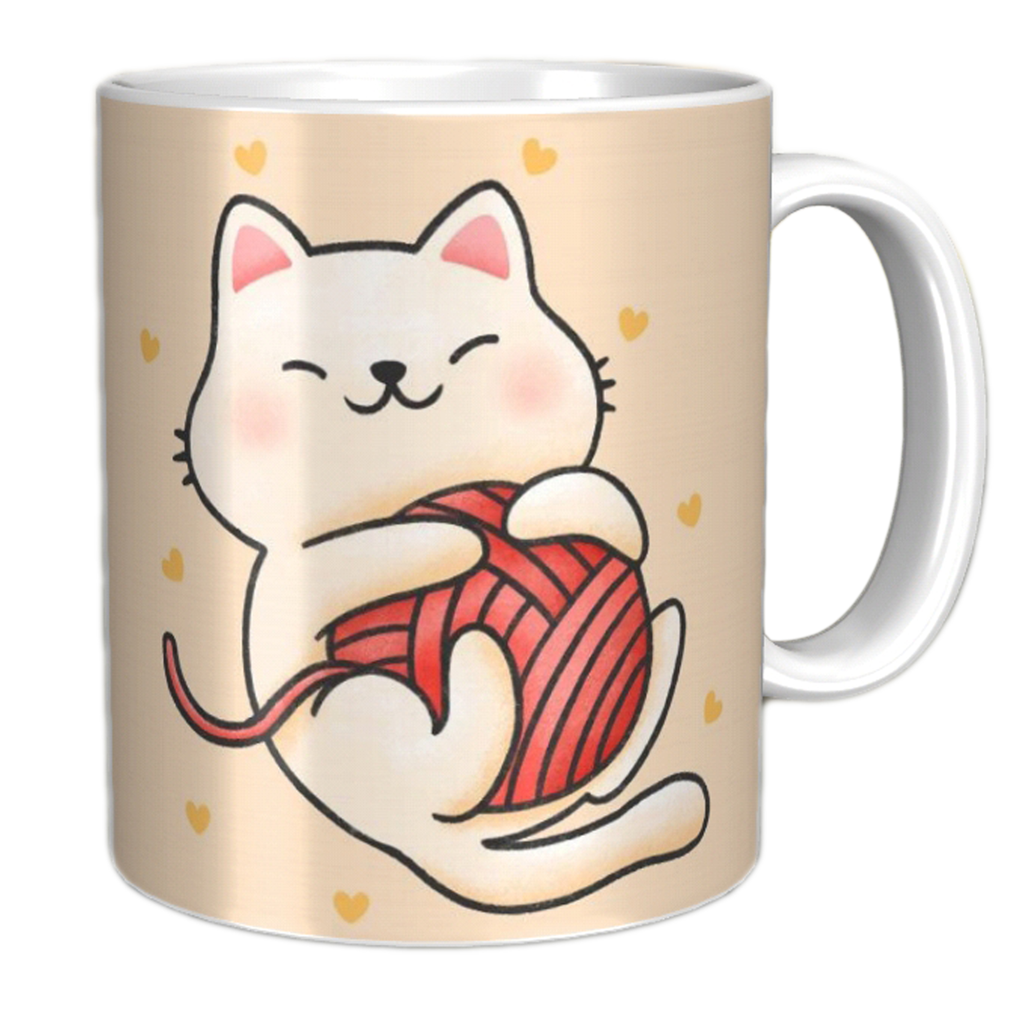 ماگ مدل گربه پیشی کد 1010