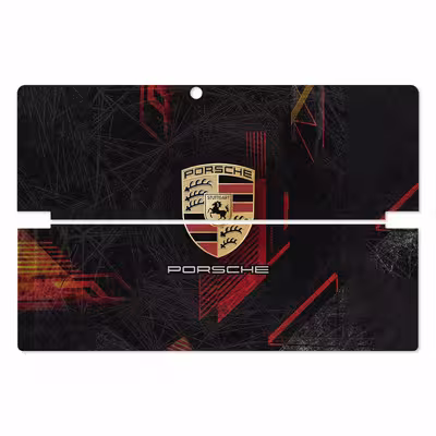 برچسب پوششی ماهوت مدل Porsche-Logo مناسب برای تبلت لنوو Miix 510 2016