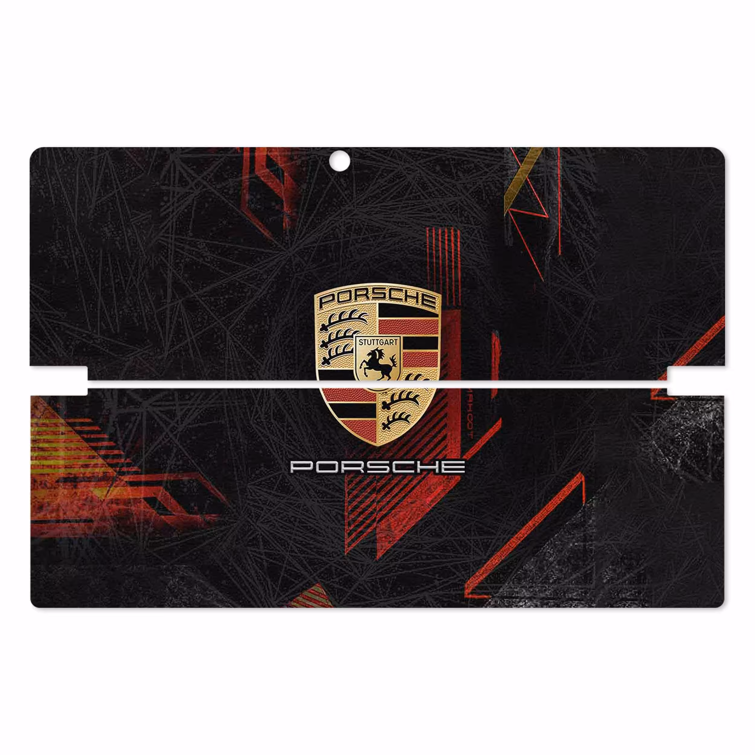 برچسب پوششی ماهوت مدل Porsche-Logo مناسب برای تبلت لنوو Miix 510 2016